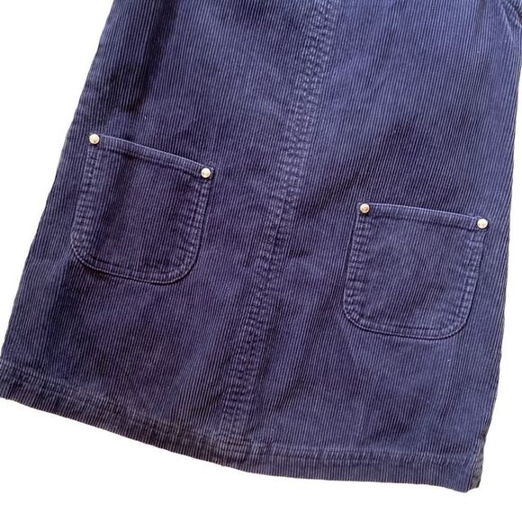 Gap Size Small Girls Navy Corduroy Dress w/ Side Zip NWOT - Picture 2 of 7